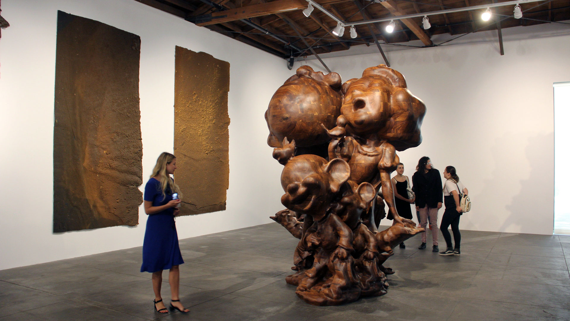 Paul McCarthy. WS Spinoffs, Wood Statues, Brown Rothkos