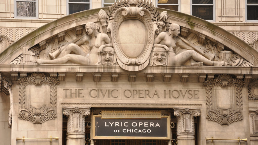 The Civic Opera House in Chicago