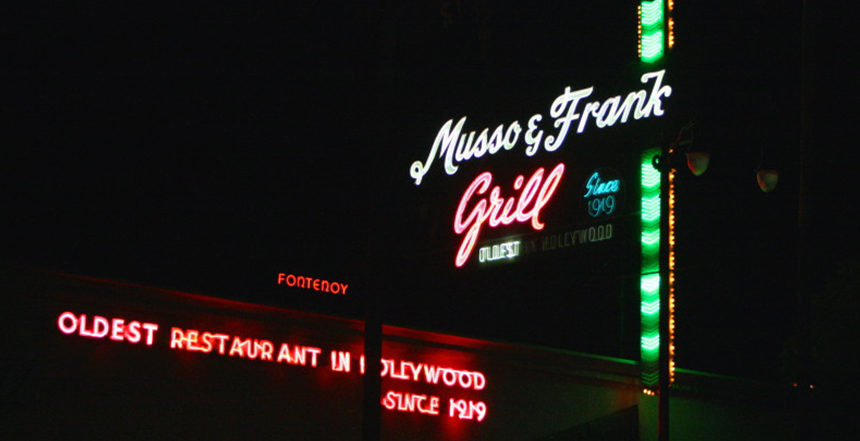 Musso & Frank Grill in Hollywood