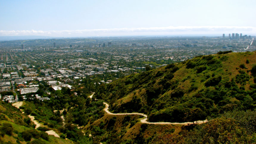 A view from Runyon Canyon