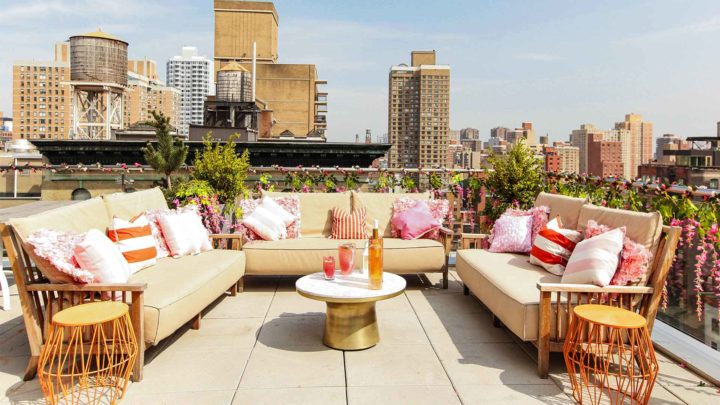 Mondrian Terrace Best Rooftop Bars NYC
